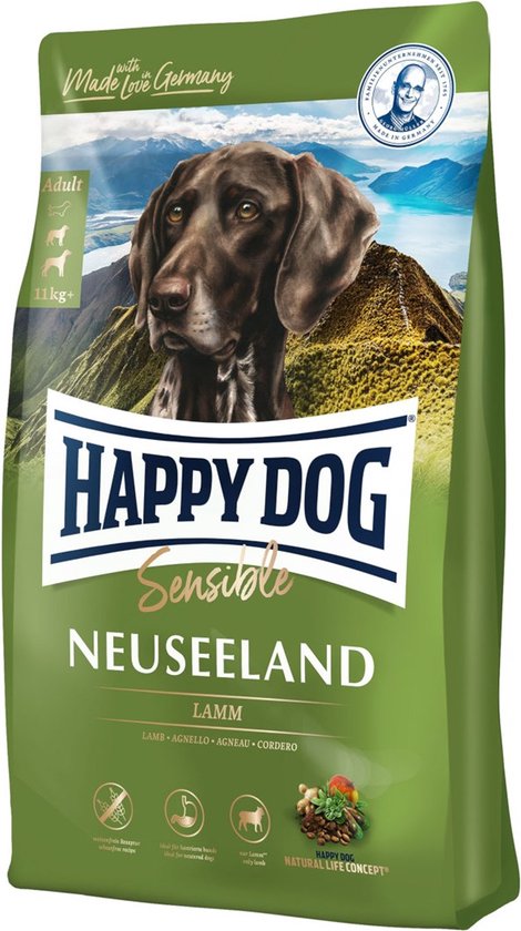 Happy Dog Supreme Sensible Neuseeland 12,5 kg - Hond