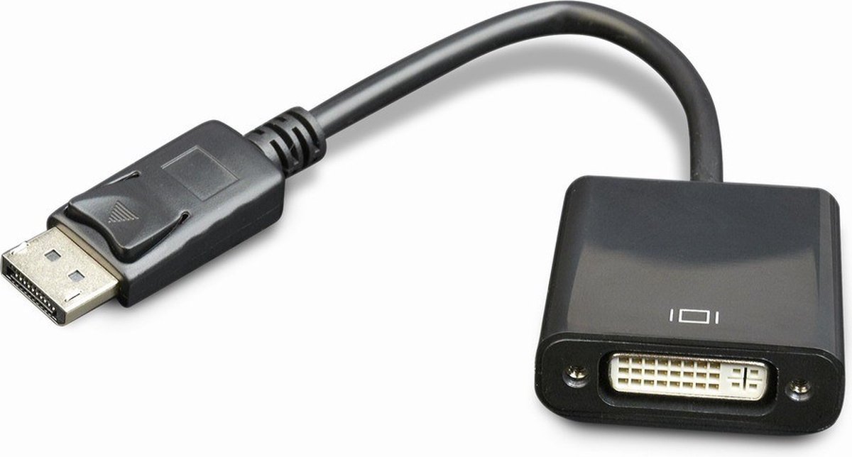 DisplayPort - DVI Adapter Zwart 0,2m