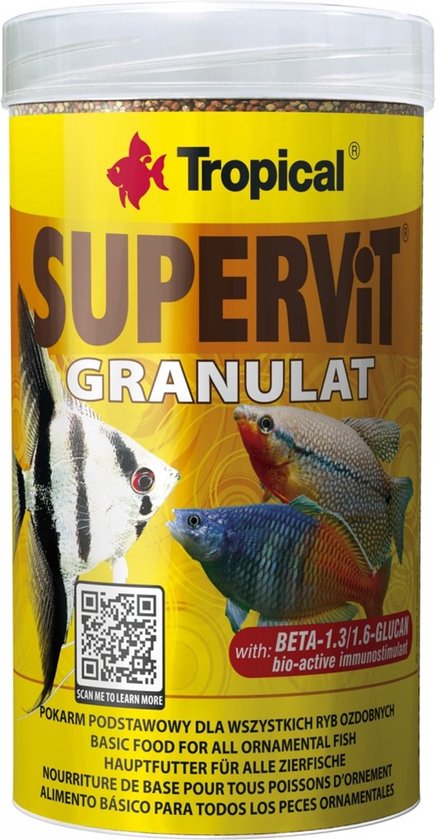 Tropical Supervit Granulaat 250ml - Aquarium Visvoer
