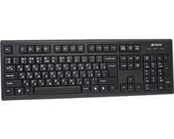 A4tech KR-85 USB QWERTY US Englisch Schwarz Tastatur, A4TKLA19739