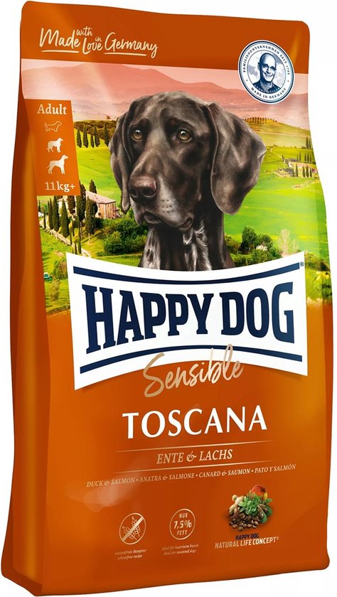Happy Dog Supreme Sensible Toscana 12,5 kg - Hond