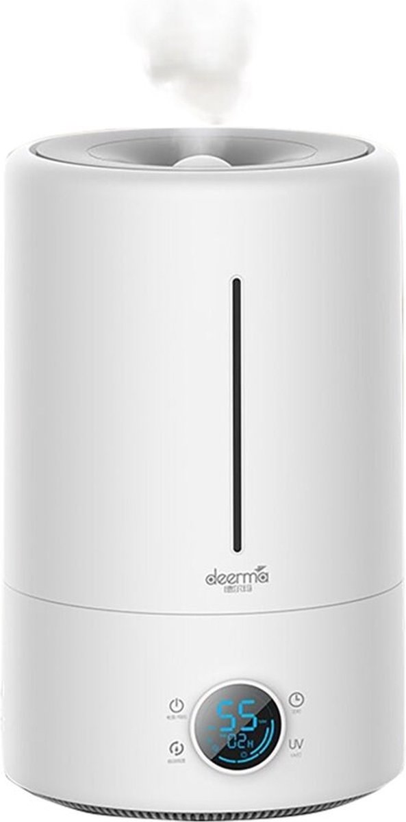 Ultrasone luchtbevochtiger Deerma F628s - UV sterilisatie - wit - 5 Liter