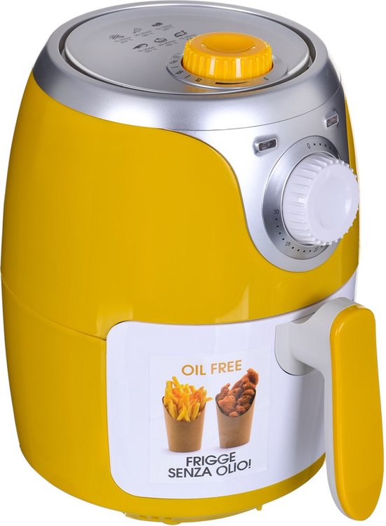 Ariete 4615 Airy Fryer Mini Friggitrice Capacità 2 L 1000 W Colore Giallo P77078