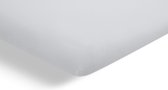 BeterBed Select Perkal Hoeslaken Topper - 180 x 200/210 cm - 100% Biologisch Katoen Percale - Matrasbeschermer - Matrashoes - Wit