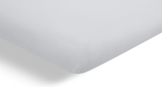 Beter Bed Select Hoeslaken Beter Bed Select Biologisch perkal topper - 180 x 200/210 cm - wit