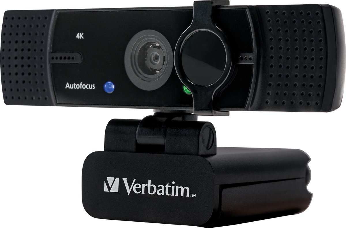 Ultra HD 4K Autofocus Webcam met Dubbele Microfoon