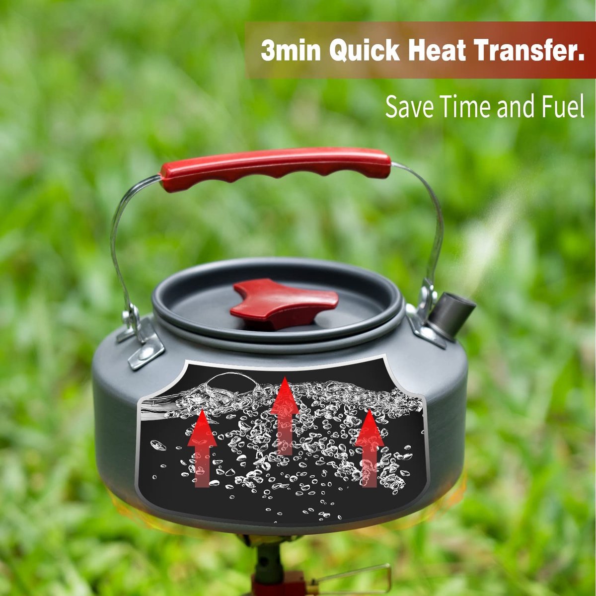 Naturehike Batterie de cuisine de camping Kettle