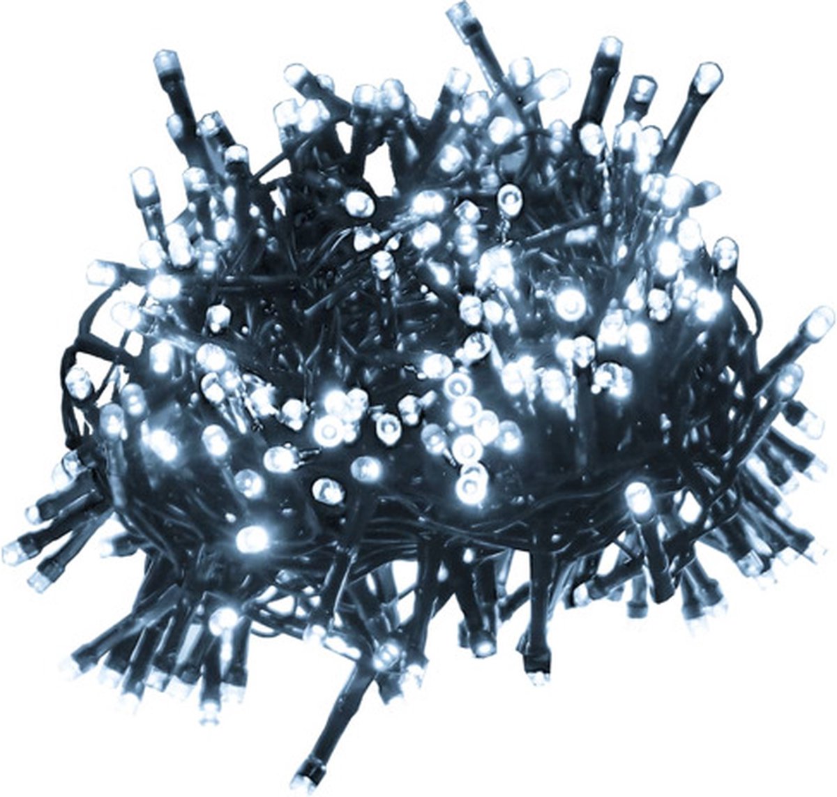 vidaXL Lichtslinger - cluster - met - 3000 - LED's - koudwit - PVC