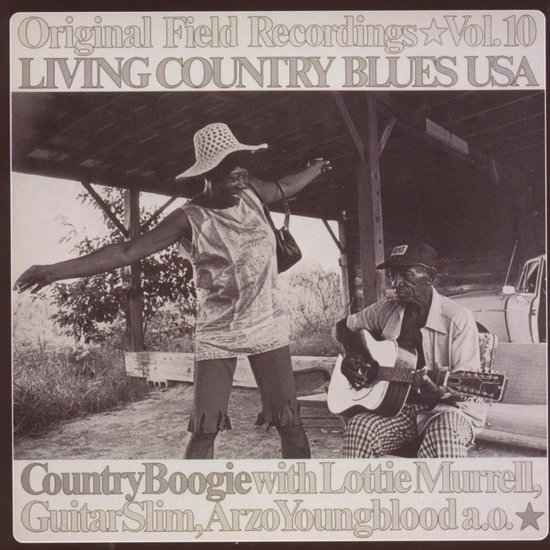 Living Country Blues USA - Blues Music CD With FLAC Digital Files