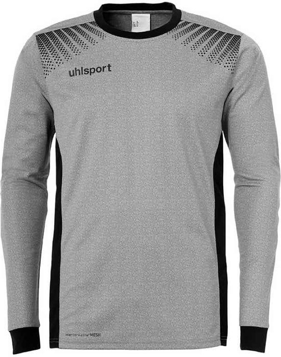 Uhlsport Goal Keepersshirt Kind Donker Grijs Melange-Zwart Maat 152