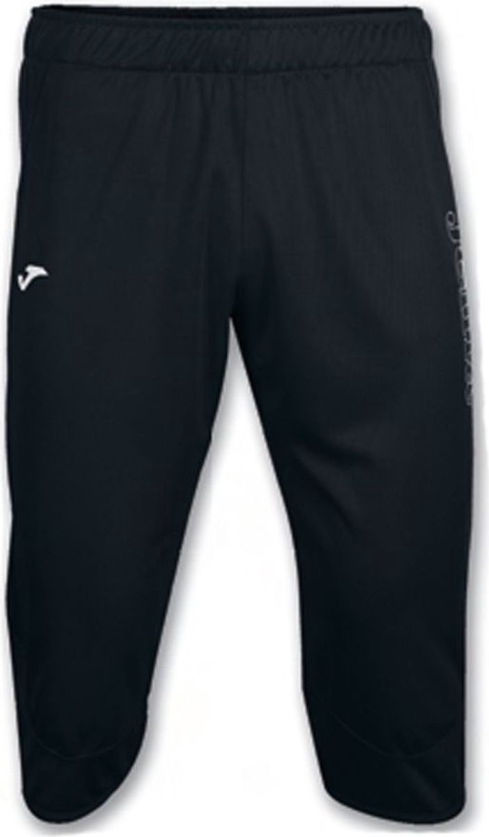Joma Vela 3/4 Trainingsshort Kinderen - Zwart | Maat: 3XS (140)