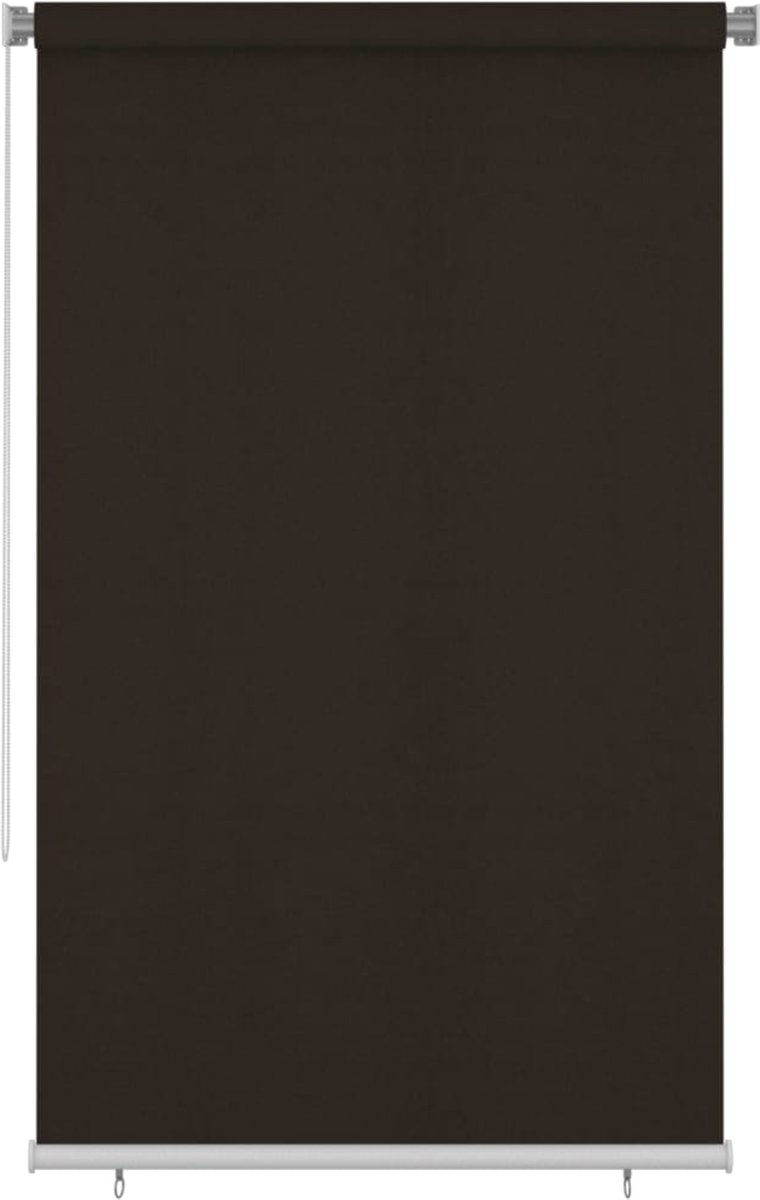 Prolenta Premium - Rolgordijn voor buiten 140x230 cm HDPE bruin