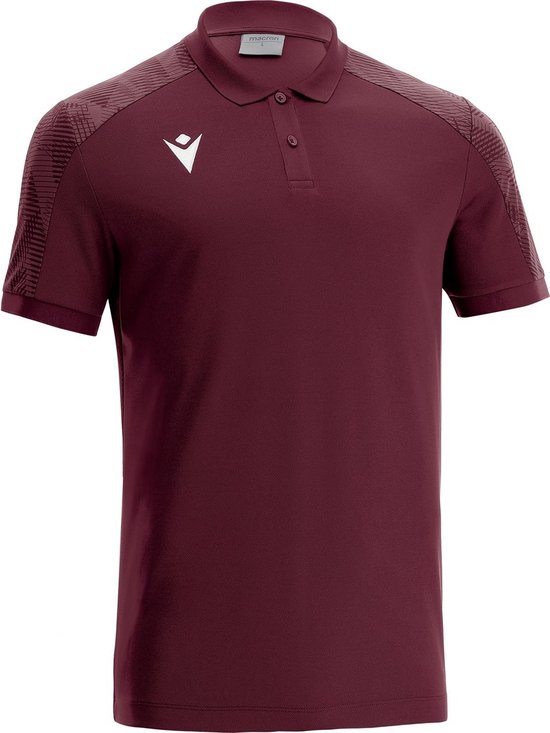 Macron Excellence Rock Polo Kinderen - Bordeaux | Maat: 9-10 Y