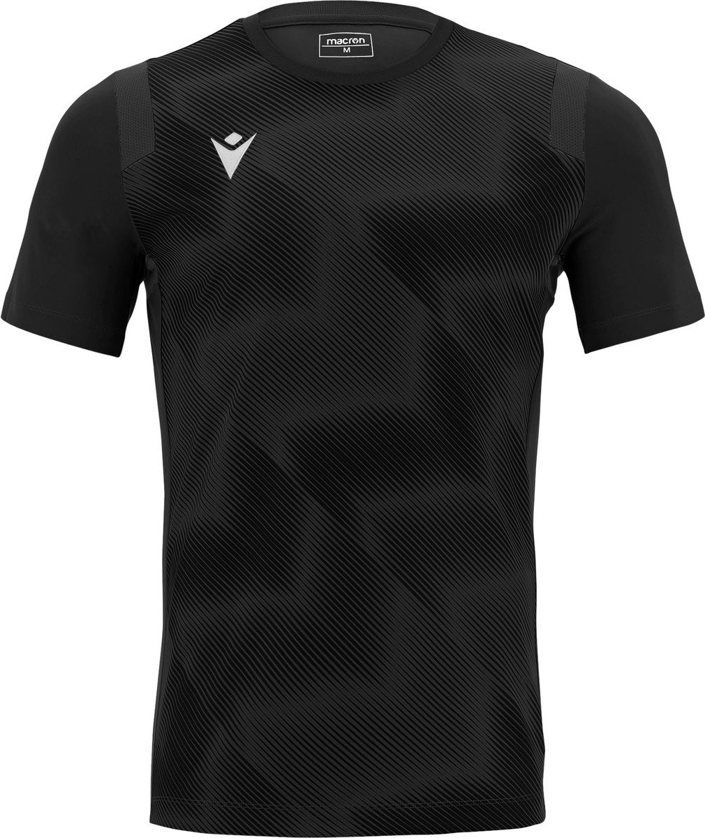 Macron Rodders Shirt Korte Mouw Heren - Zwart | Maat: M