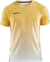 Craft Pro Control Fade Shirt Korte Mouw Heren - Geel | Maat: 3XL