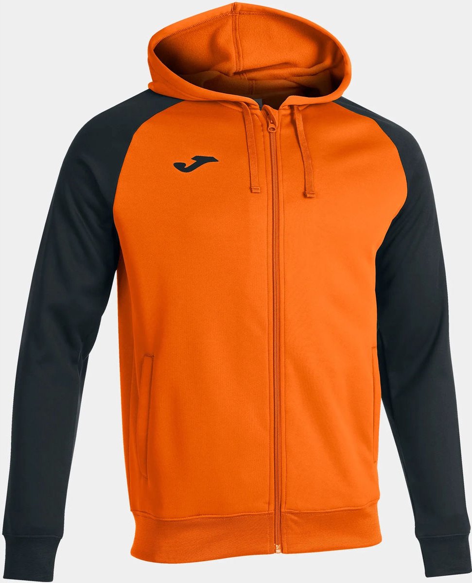 Joma Academy IV Jas Met Kap Heren - Oranje / Zwart | Maat: M