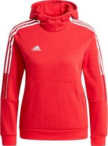 Adidas Tiro 21 Sweater Met Kap Kinderen - Rood | Maat: 116