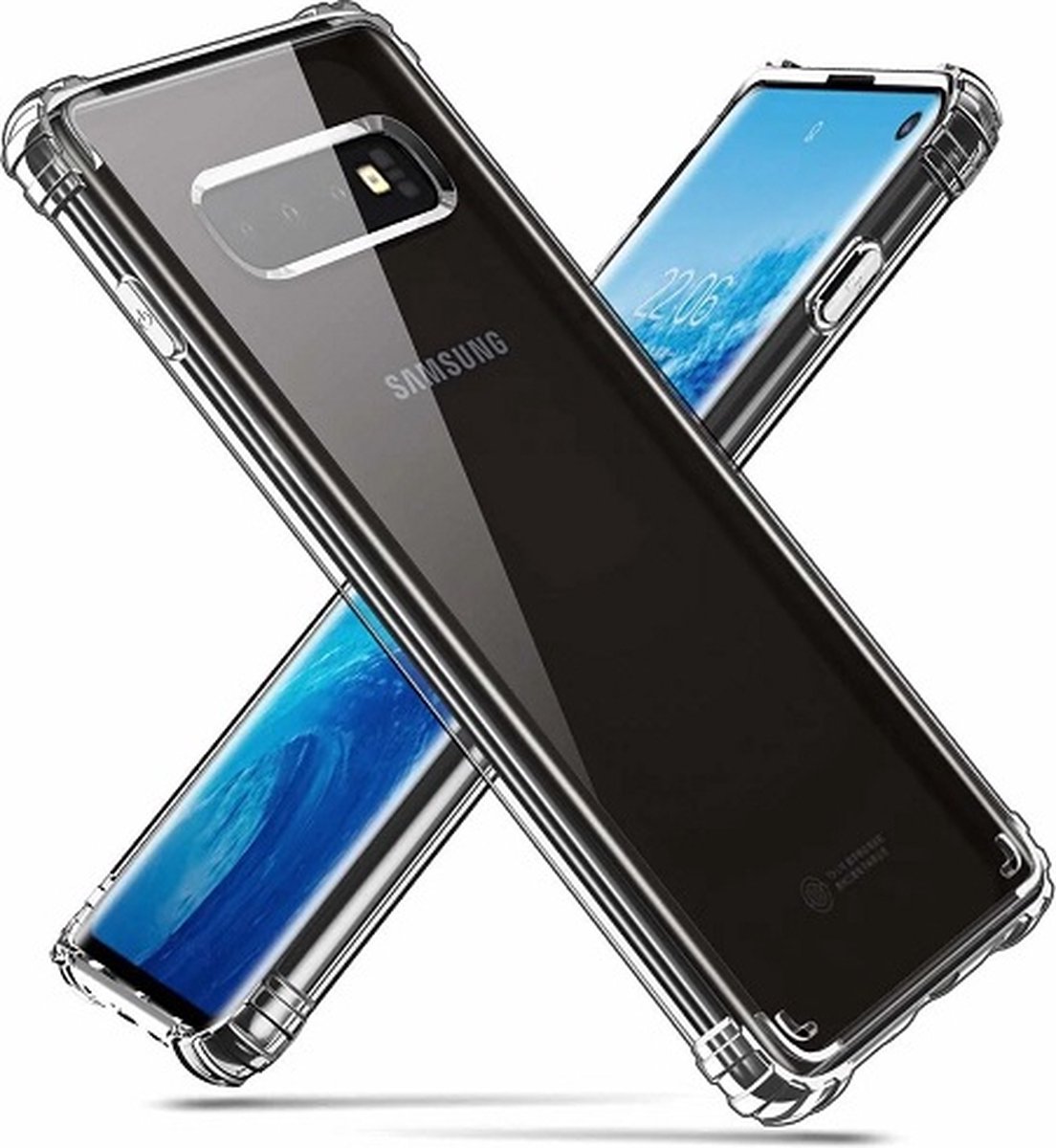 Samsung S10 Hoesje Shockproof Transparant
