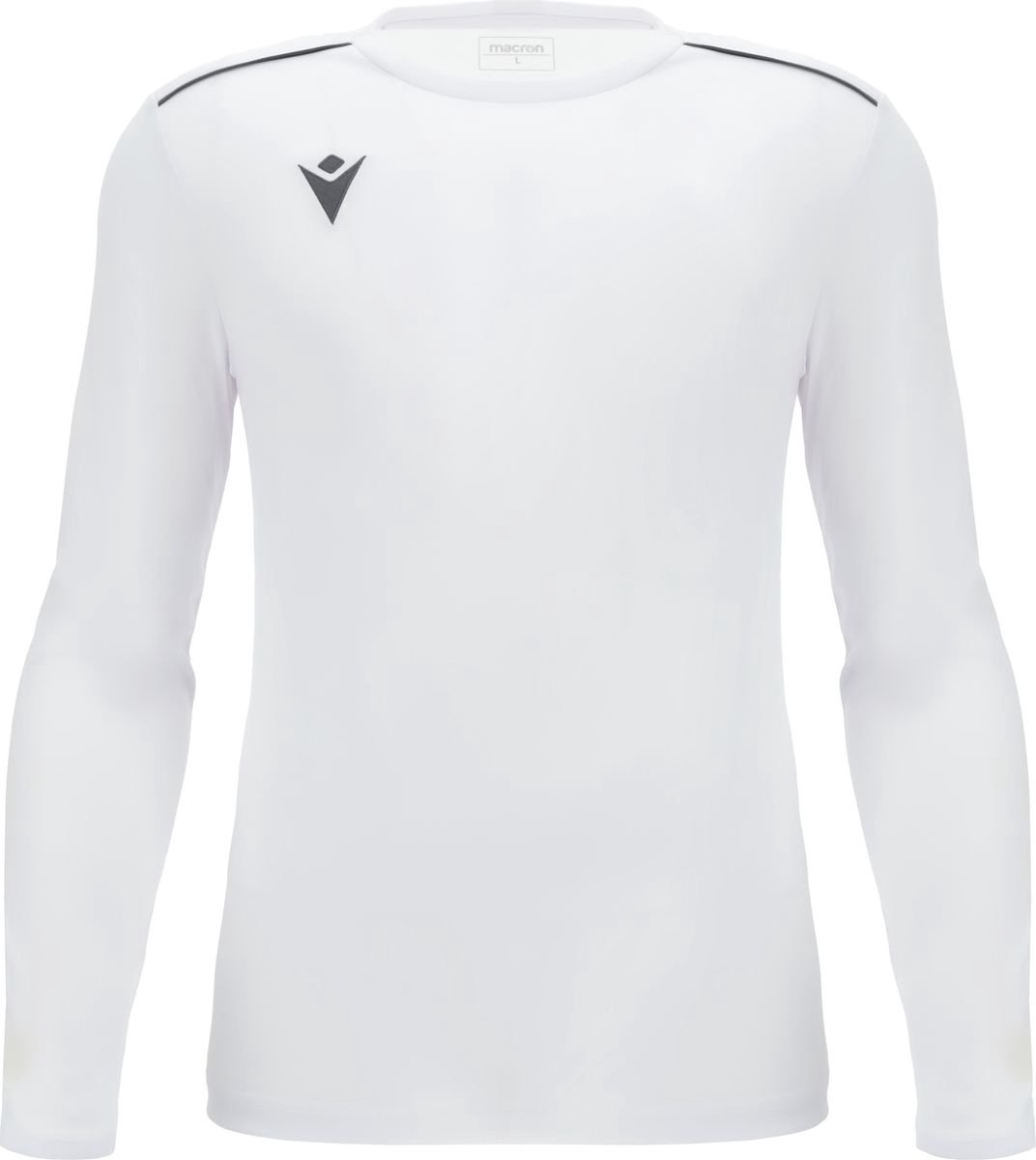 Macron Rigel Hero Voetbalshirt Lange Mouw Heren - Wit | Maat: XL