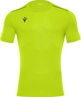 Macron Rigel Hero Shirt Korte Mouw Heren - Fluogeel | Maat: 4XL