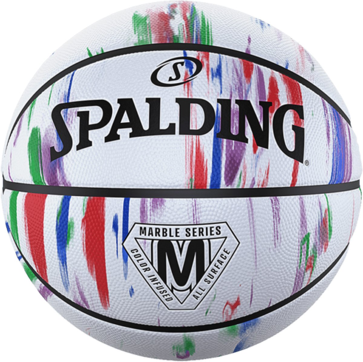 Spalding Marble (Size 7) Basketbal Heren - Multicolor | Maat: 7