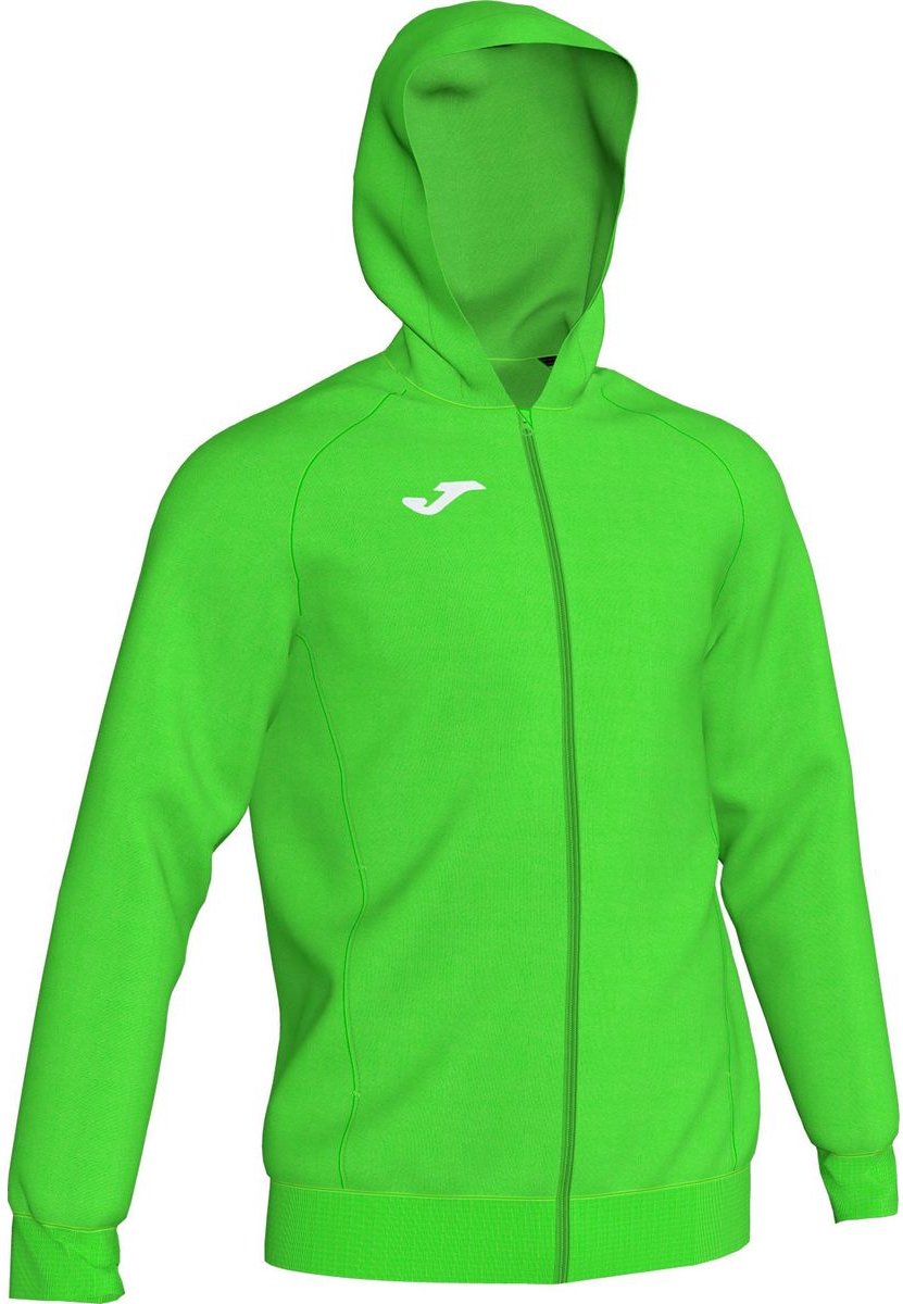 Joma Menfis Jas Met Kap Heren - Fluo Groen | Maat: S