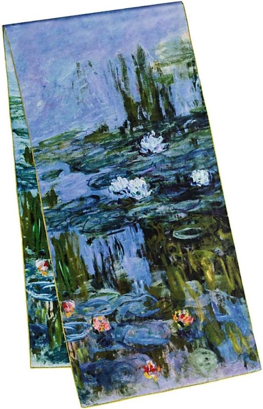 VON LILIENFELD Foulard Claude Monet Nymphéas Femmes 100% Soie Art Motif  Foulard... | bol.com