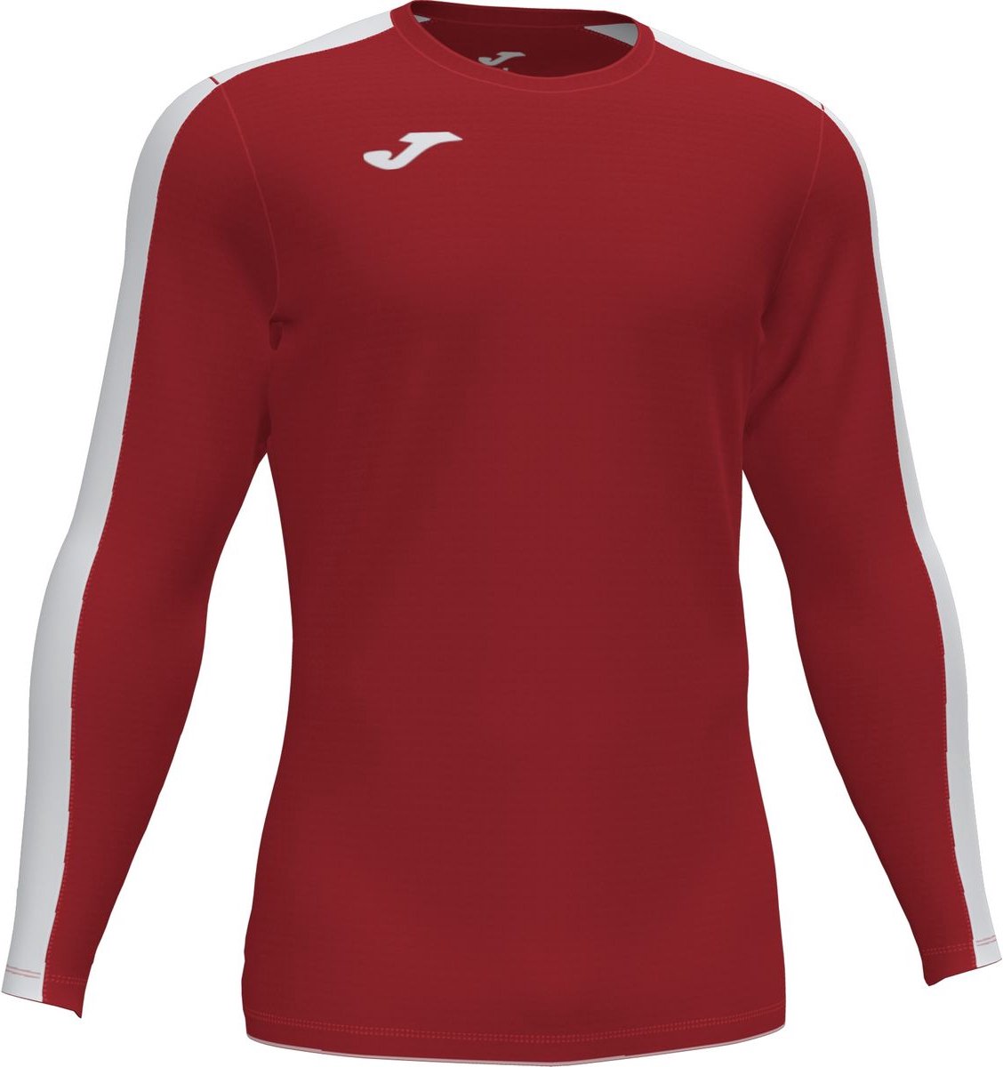 Joma Academy III Voetbalshirt Lange Mouw Kinderen - Rood / Wit | Maat: 104-116