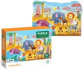 DODO Toys - Puzzle Animaux 4+ -60 pièces - 23x32 cm - Jouets Animaux pour Enfants - Puzzle enfant 4 ans