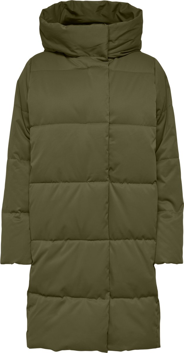 JdY JDYARNHEM Water REP Short Puffa OTW NOOS gewatteerde jas, zwart, XS, zwart, XS