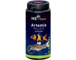 HS aqua Artemia pellets - voer voor aquariumvissen - 400 ml
