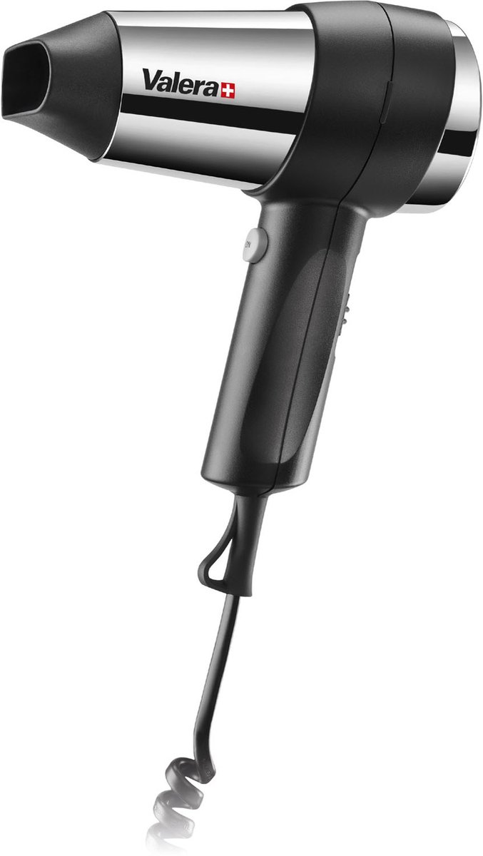 Valera Action 1800 Push haardroger 1800 W Zwart, Zilver