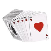 Beroep - Sport en Hobby - Zilveren bedels - Bedel speelkaarten | Poker Las Vegas | 925 Sterling Zilver - Geschikt voor alle merken - Met 925 Zilver Certificaat - In Leuke Cadeauverpakking - Moederdag tip!