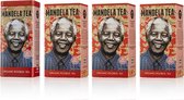 Mandela Tea - Biologische Rooibos - Geschenkset - 1 Theeblik en 3 Doosjes - 80 Zakjes Totaal - Superleuk Cadeau Voor Theeliefhebbers