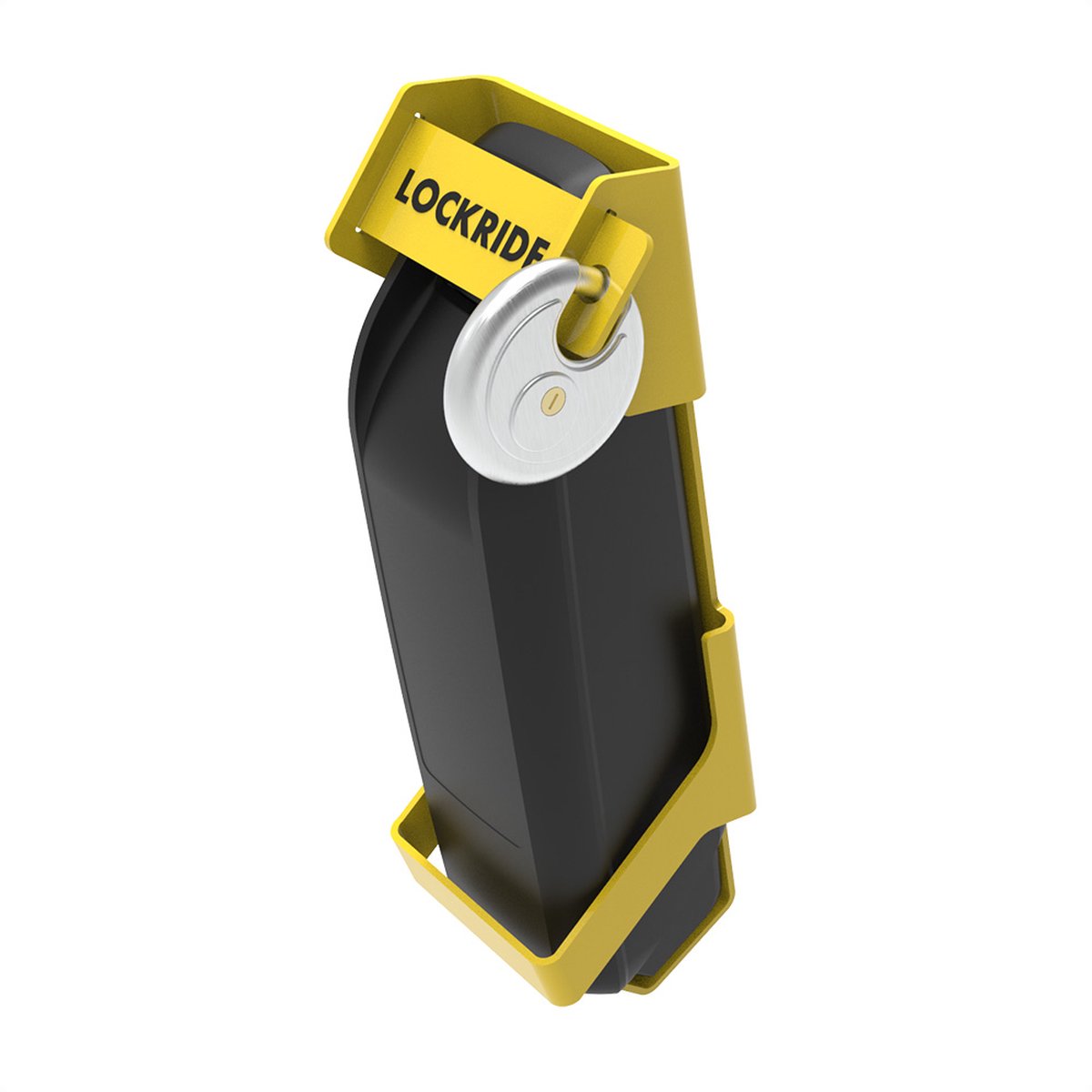 Lockride Model X 500 Yellow - Accuslot Bosch PowerPack voor o.a. Urban Arrow (incl. hangslot)
