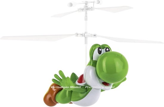 Sotel  Carrera Toys Super Mario - Flying Cape Yoshi modèle radiocommandé  Hélicoptère Moteur électrique