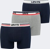 Levi's - Boxershorts Giftbox 3-Pack Iconic - Heren - Maat M - Body-fit