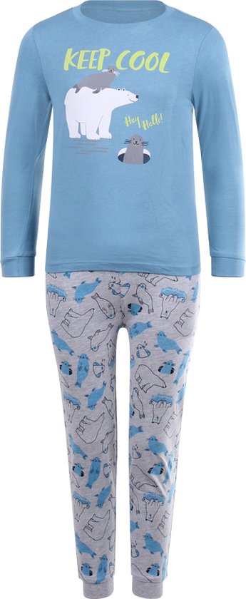 Jongens Pyjama IJSBEER KEEP COOL maat 116