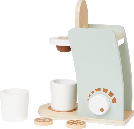 Geniet Overwinnen Geweldige eik Mini Matters -houten keukenaccessoires- Coffee maker- Speelgoed- Speelset  voor meisjes... | bol.com