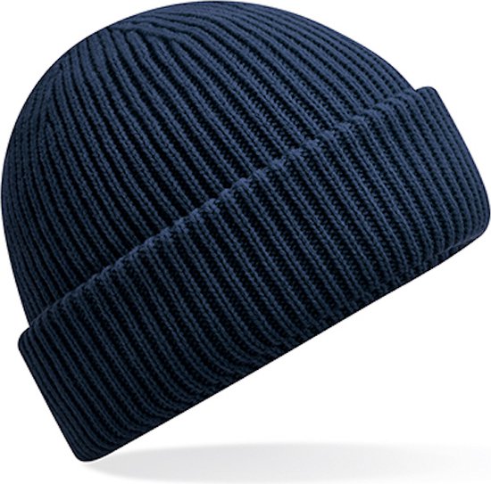 Beechfield 'Wind Resistant Breathable Elements Beanie' Donkerblauw