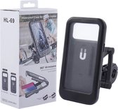 Telefoonhouder Waterproof Waterdicht Waterbestendig voor Motor, Mountainbike, kinderwagen en Fiets