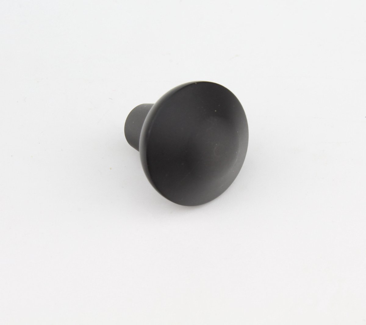 Deurknop Joeri - zwart - metaal - geschikt voor binnen - industrieel