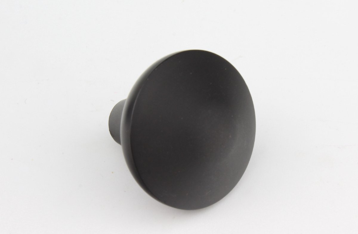 Deurknop Joeri - zwart - metaal - geschikt voor binnen - modern