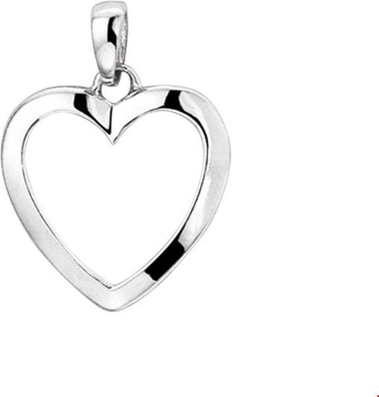 The Jewelry Collection Pendentif Coeur - Argent