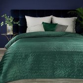 Oneiro’s luxe FRIDA Type 2 Beddensprei - 220x240 cm – bedsprei 2 persoons - beige – beddengoed – slaapkamer – spreien – dekens – wonen – slapen