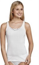 SCHIESSER selected! premium singlet (1-pack) - dames wit onderhemd - Maat: 44