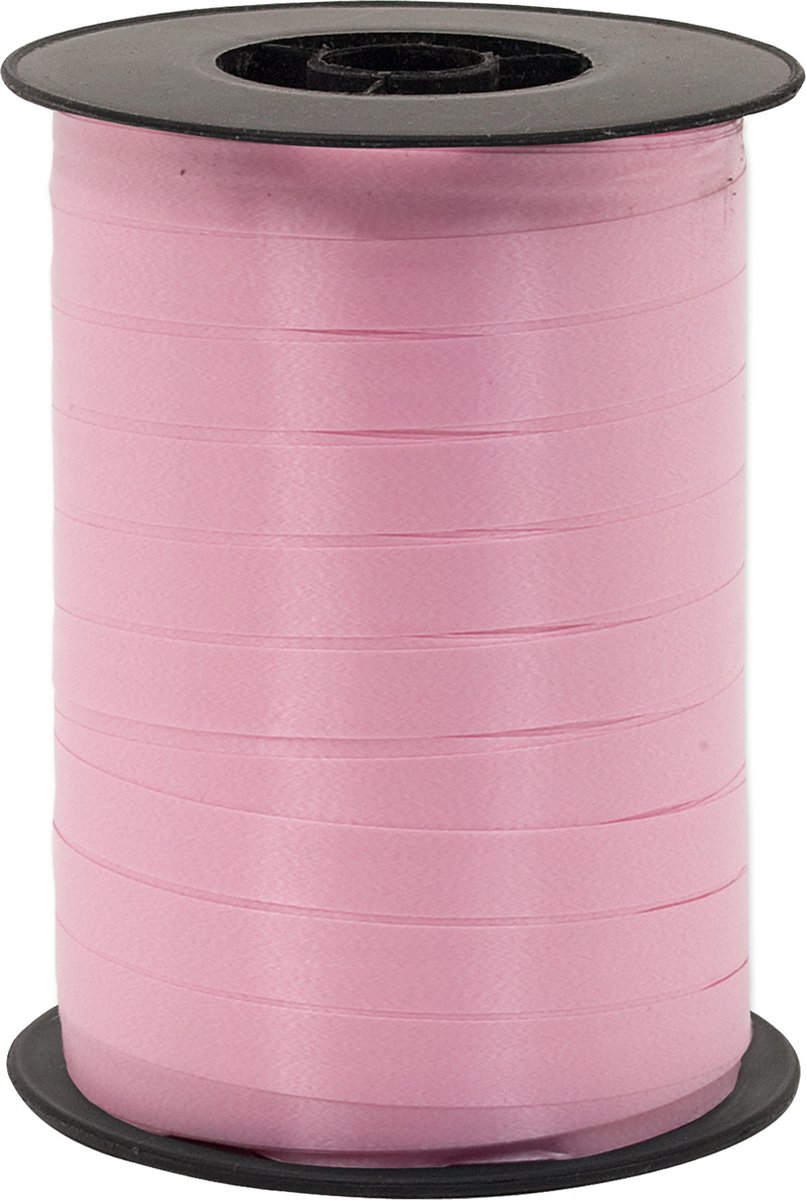 Kangaro - lint - lichtroze - 10 mm x 250 meter - polyband - K-96061