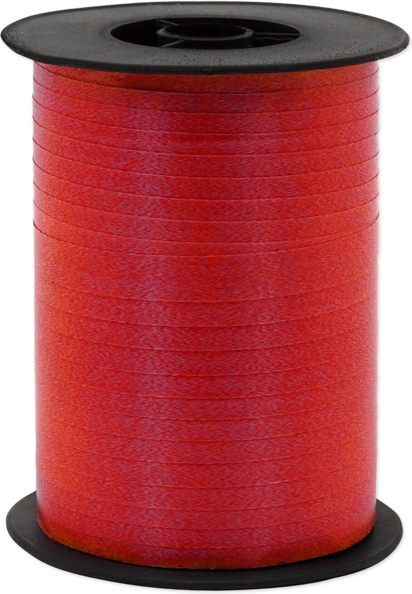 Kangaro - lint - rood - 10 mm x 250 meter - polyband - K-96068