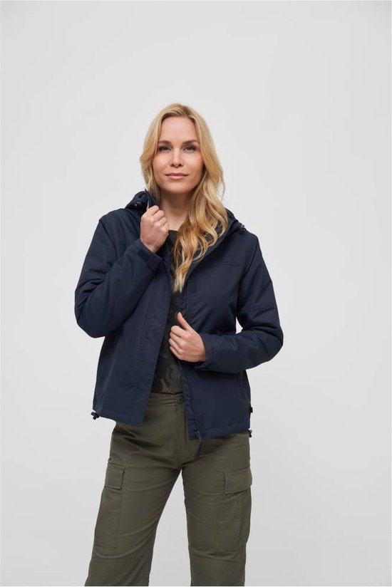 Brandit - Frontzip Windbreaker jacket - XS - Blauw