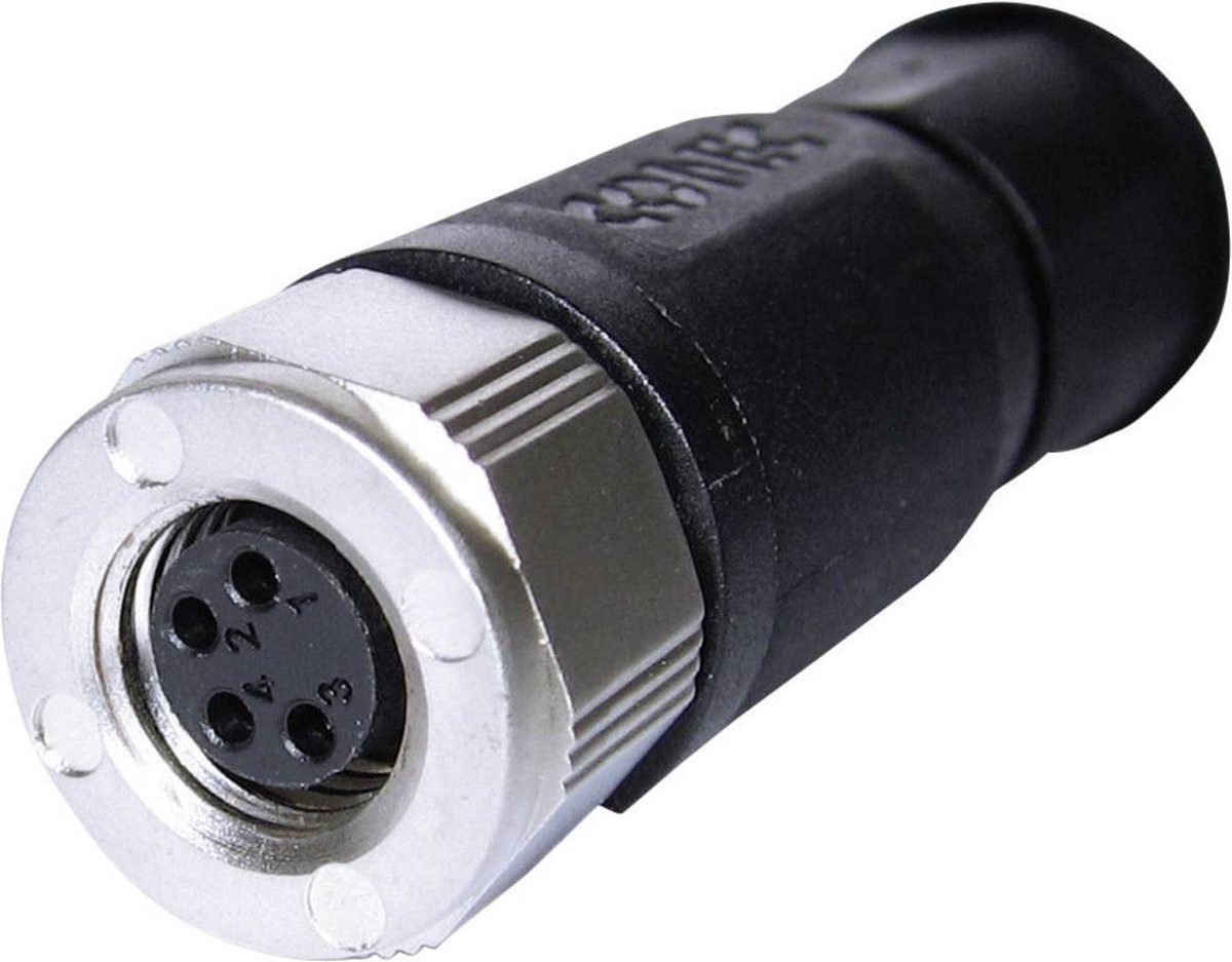 Conec 42-00006 Sensor/actuator connector, niet geassembleerd M8 Aantal polen: 3 Bus, recht 1 stuk(s)